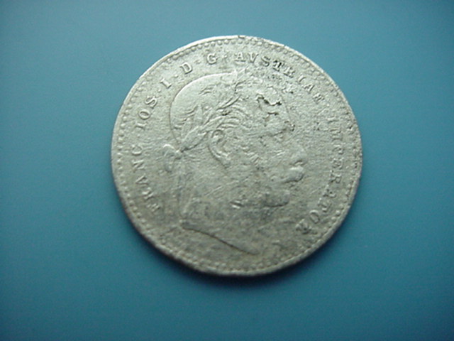 Österreich Ungarn Franc I 20 Kreuzer 1868
