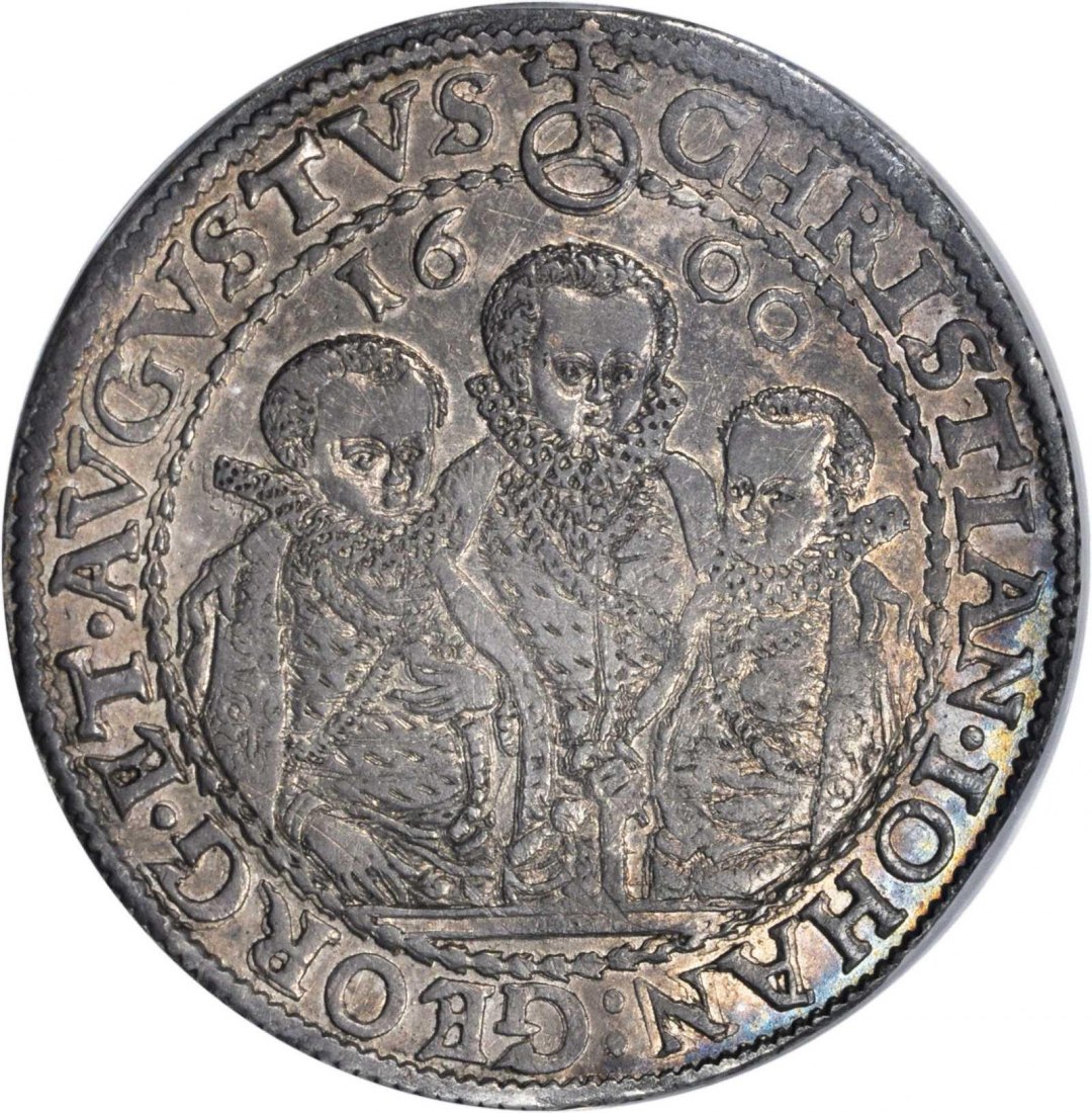 Sachsen-Kurlinie (Albertiner) Taler 1600 HB Vorzüglich