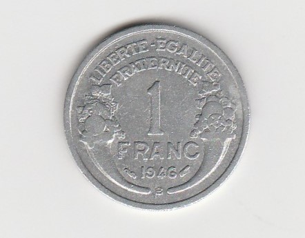 1 Franc Frankreich 1946 B (K733)