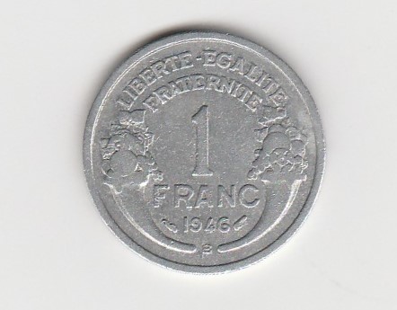  1 Franc Frankreich 1946  B   (K733)   