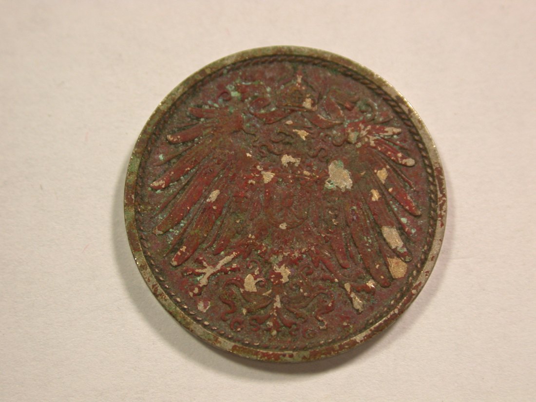  B17 KR 10 Pfennig 1913 G in ss angelaufen Originalbilder   