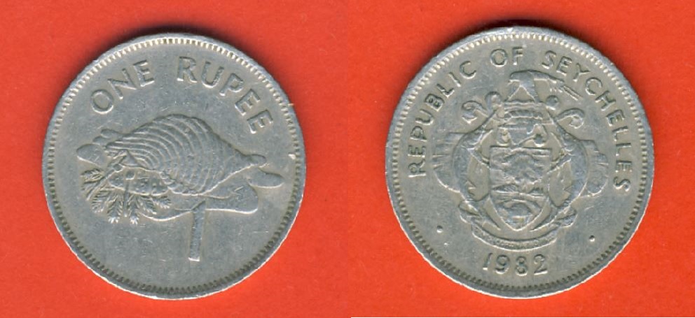  Seychellen 1 Rupee 1982   