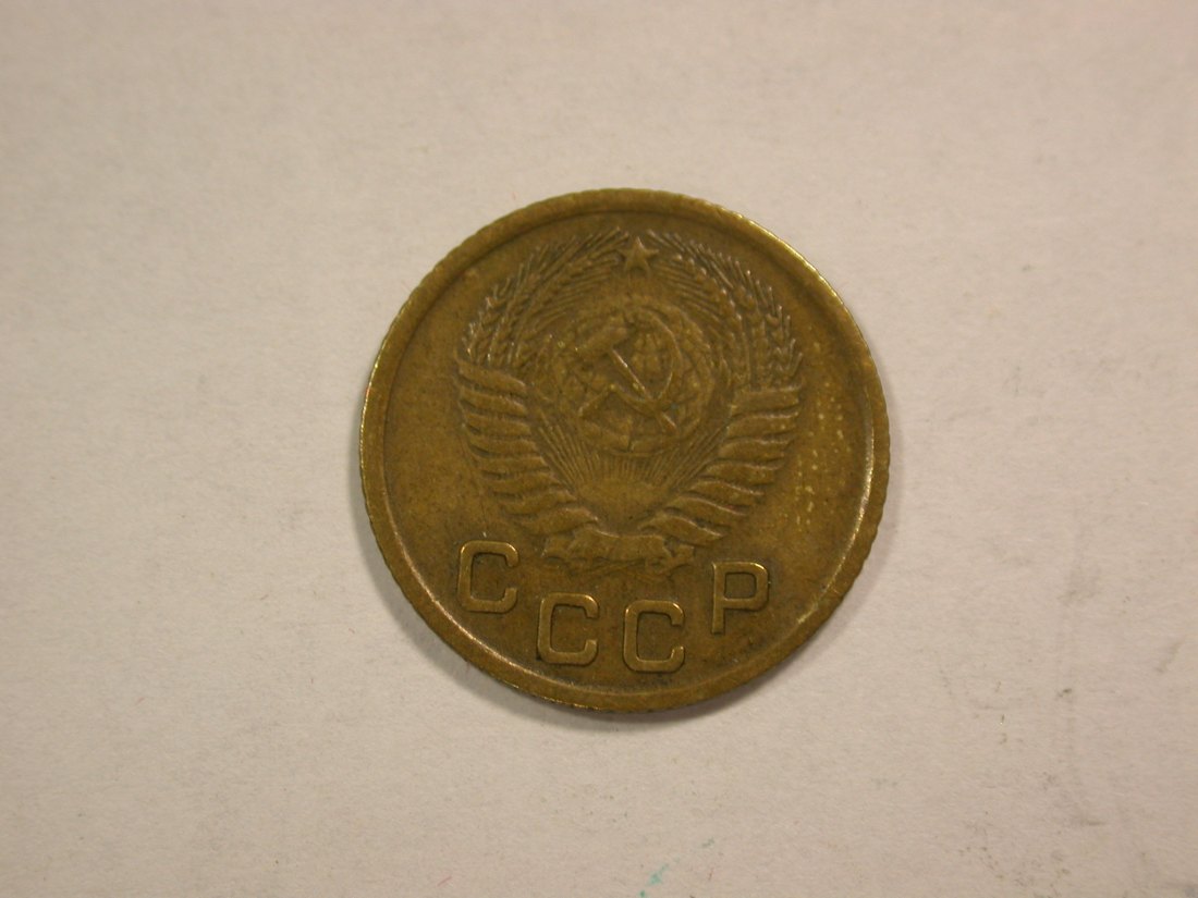 B47 UDSSR/Russland  1 Kopeke 1954 in ss+  Originalbilder   