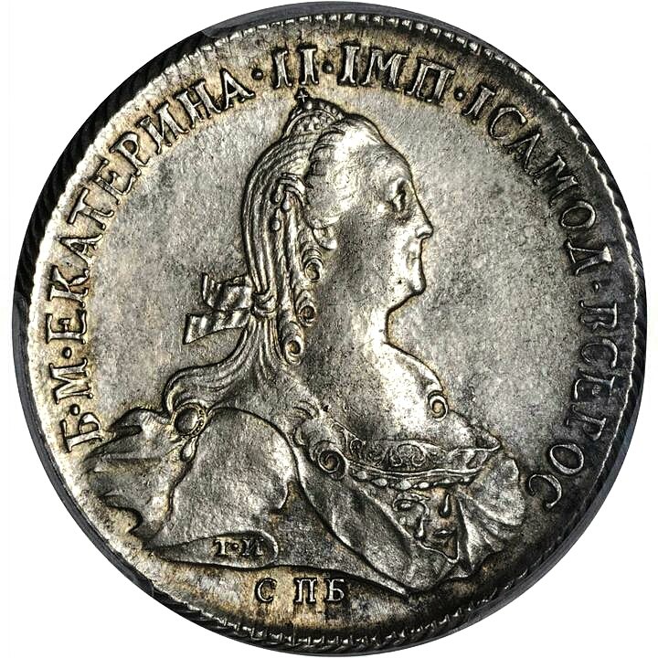 Rusland Rubel 1773 fstg