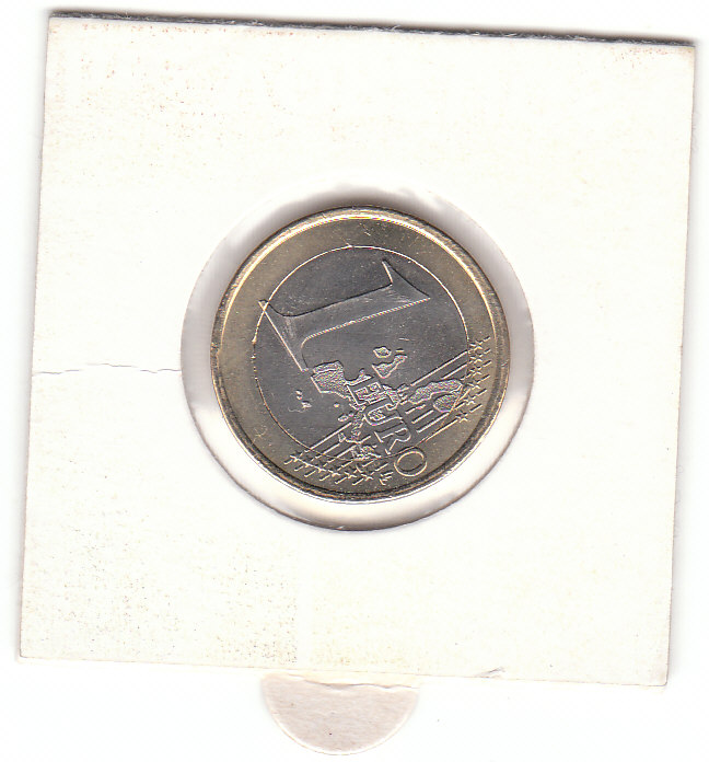 Monaco (A899)b, 1 Euro 2001 uncir.