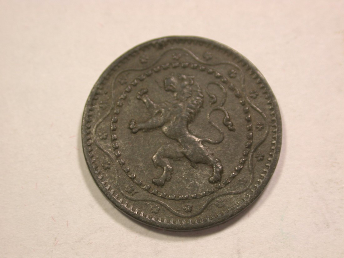  B19 Belgien 5 Centimes 1915 in vz  Originalbilder   