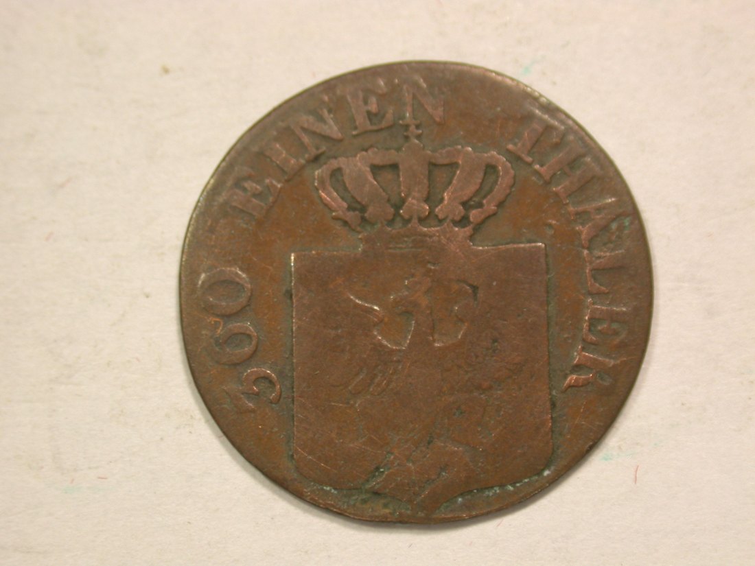  B19 Preussen  1 Pfennig  1836 D in f.s   Originalbilder   