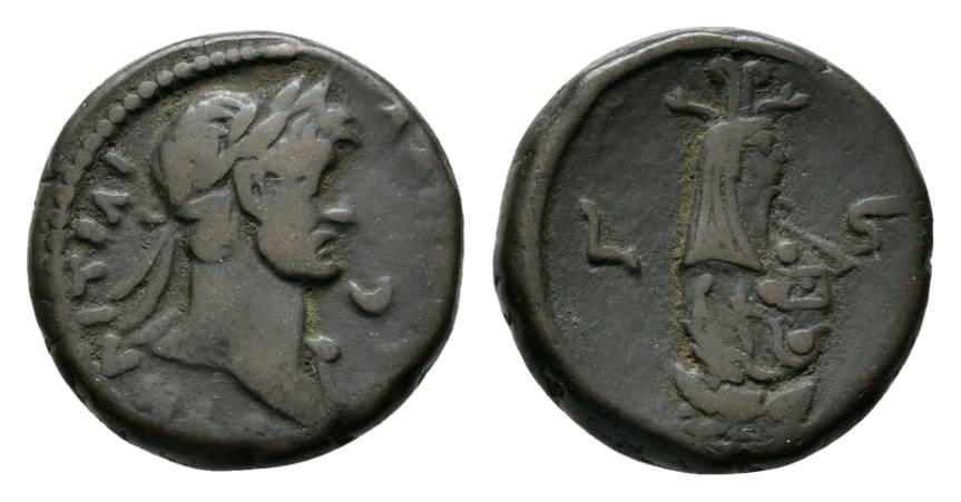  Antike, Rom, Hadrian; Bronzemünze 12,71 g   