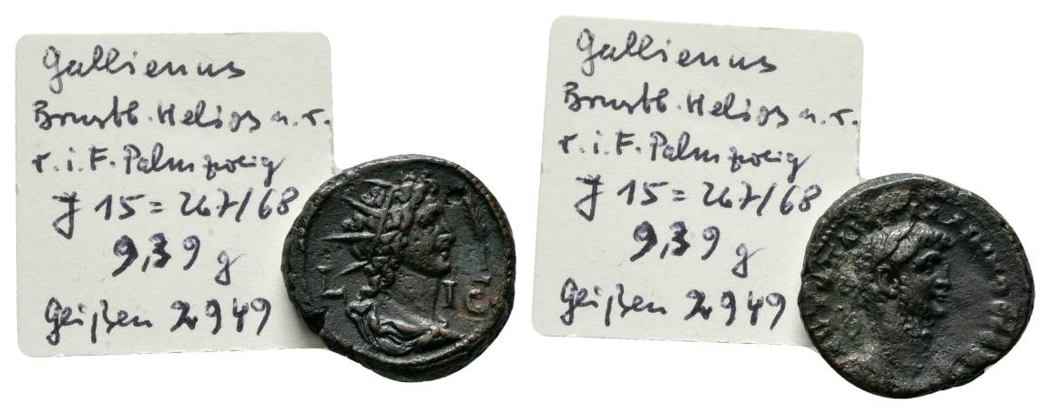  Antike; Bronzemünze 9,39 g   