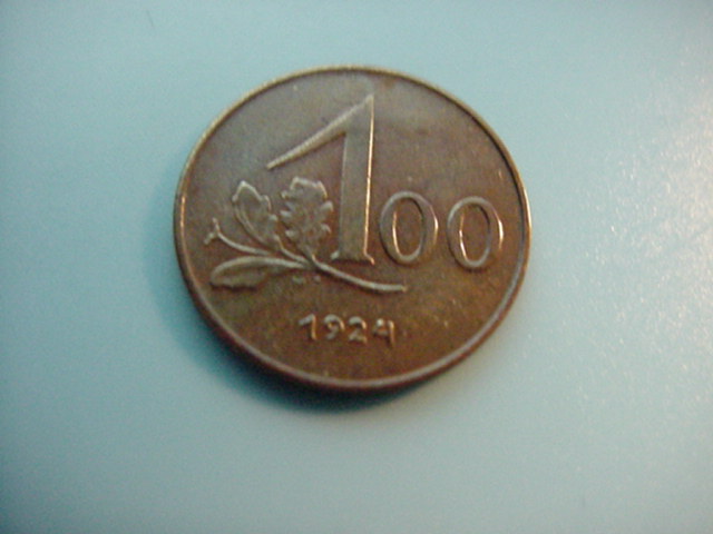 Österreich 1. Republik 100 Kronen 1924