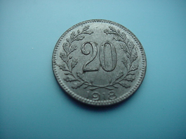 ÖsterreichKarl I20 Heller 1918