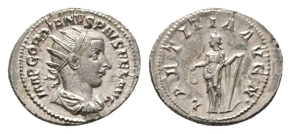  Antike; Gordianus 238-244; Antoninian 4,61 g   