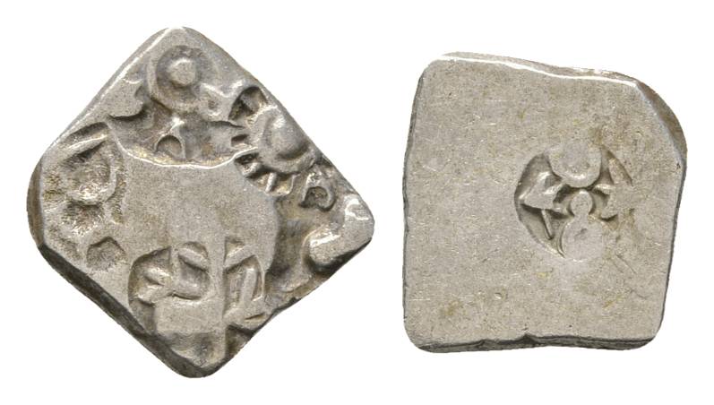  Antike; Indien Mauryan; Silber 3,44 g   