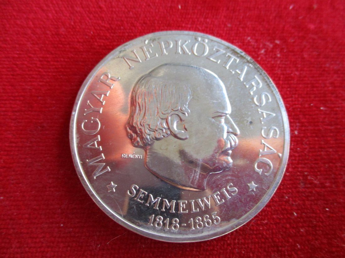UNGARN. 100 FORINT 1968. SILBER.