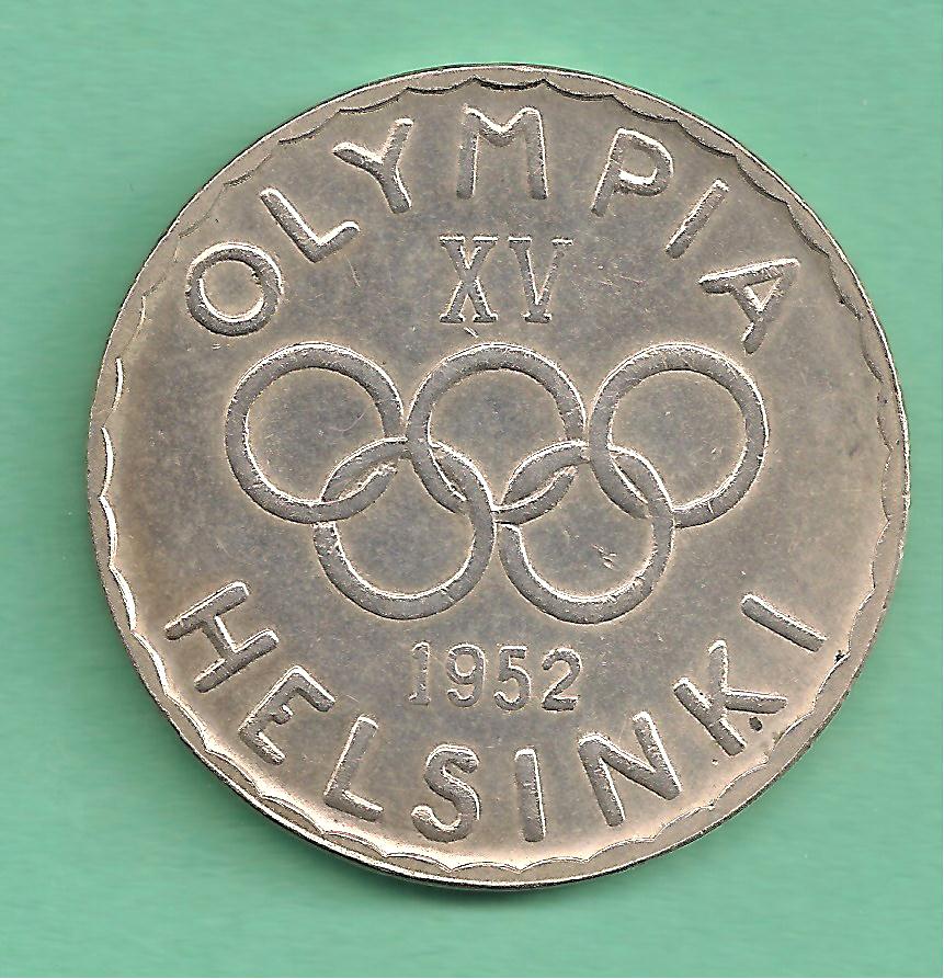  Finlandia - 500 Markkaa 1952 silber   