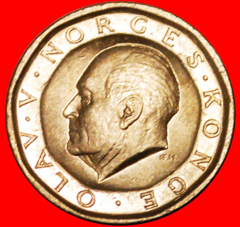  √ ORDER OF ST. OLAF: NORWAY ★ 10 KRONER 1991!   