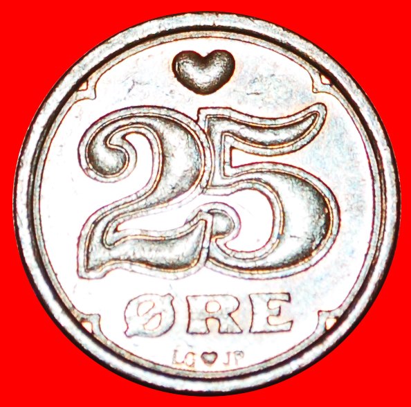  √ KRONE: DÄNEMARK ★ 25 OERE 1990!   