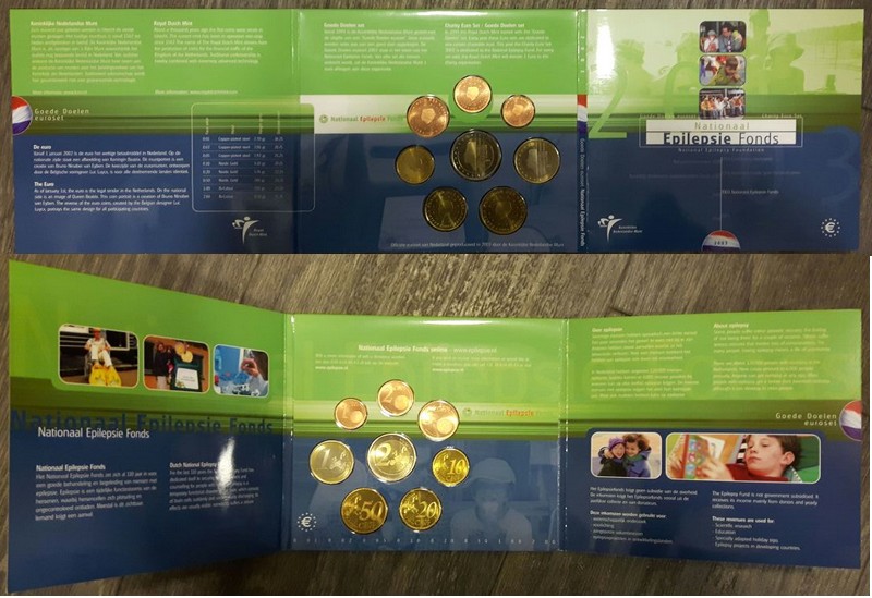  Niederlande  Euro-Kursmünzensatz 2003  FM-Frankfurt unzirkuliert   