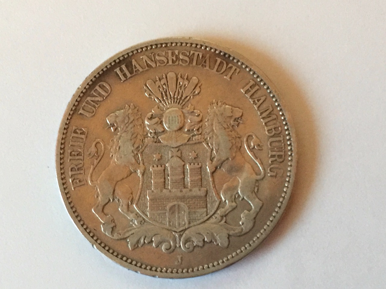 5 Mark Hamburg 1876 (J.62)