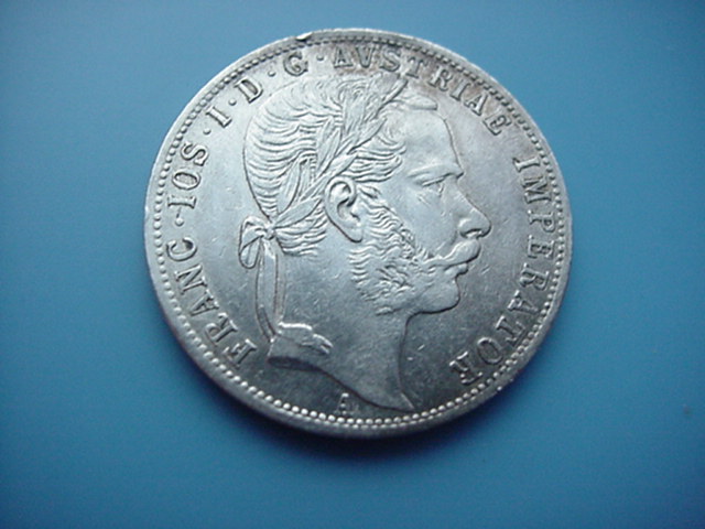 Österreich Haus Habsburg Franz Joseph I 1 Gulden Florin 1871 vorz.