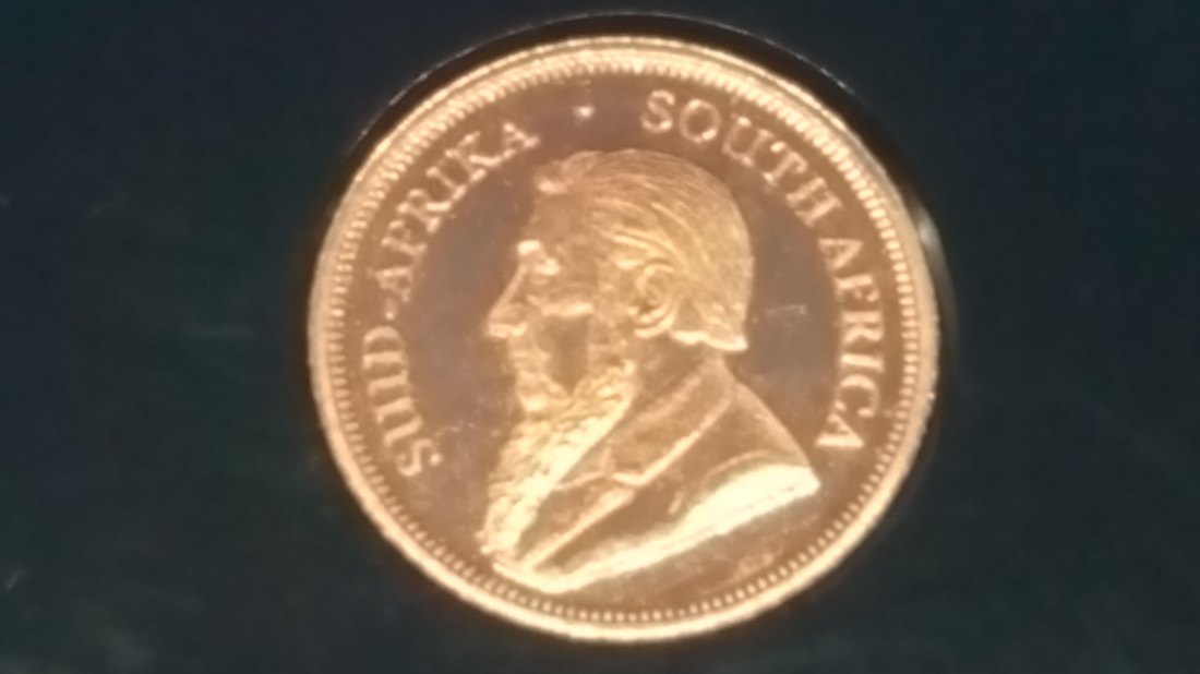 GOLD MÜNZE KRÜGER-RAND 1/50 OZ FINE GOLD 2017