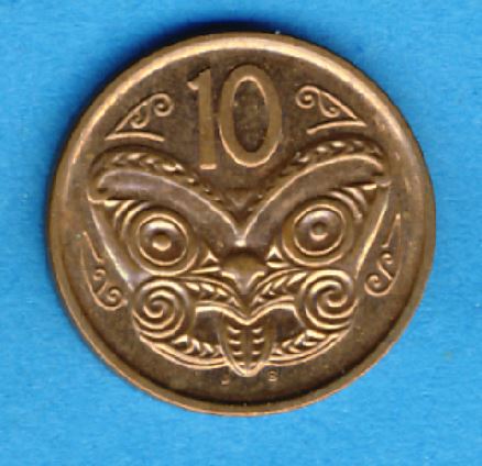  Neuseeland 10 Cents 2006   