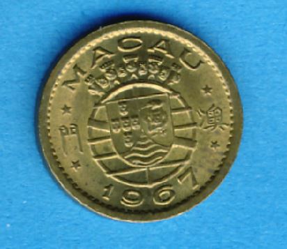  Macau 5 Avos 1967   