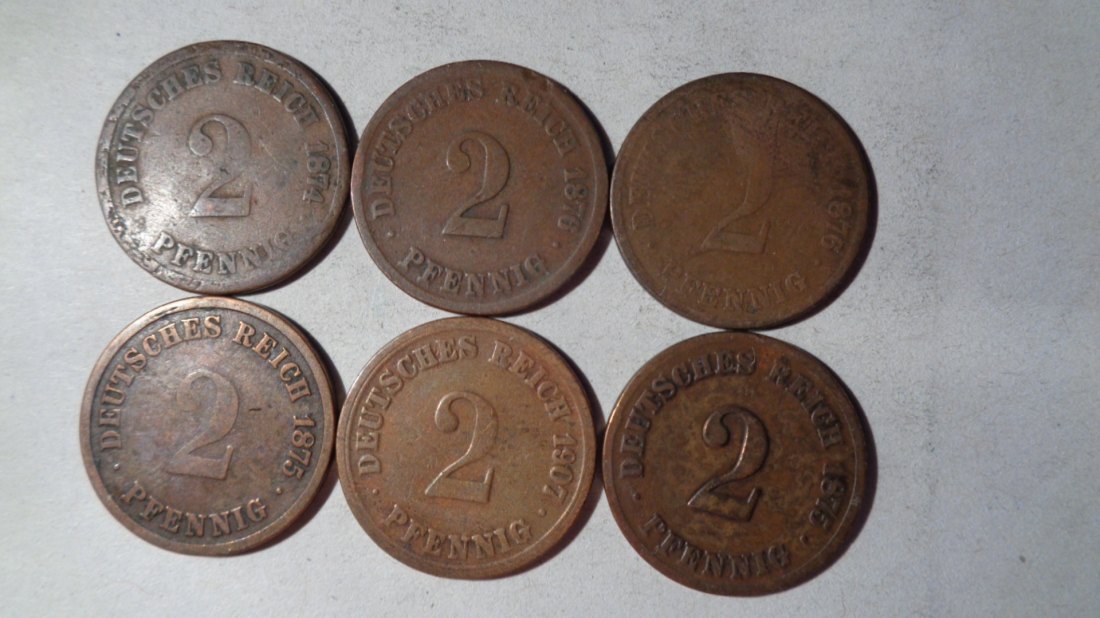 6 Kleinmünzen