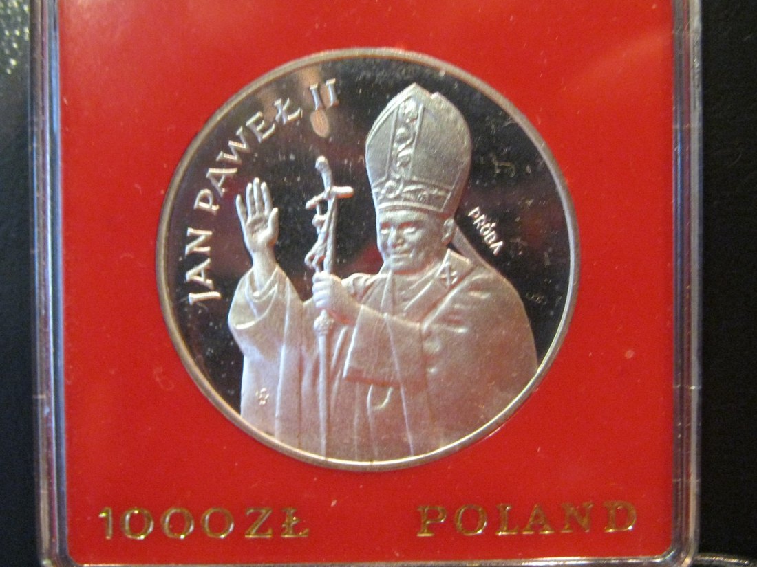 POLAND 1000 ZLOTY 1982 PROBE.GRADE-PLEASE SEE PHOTOS