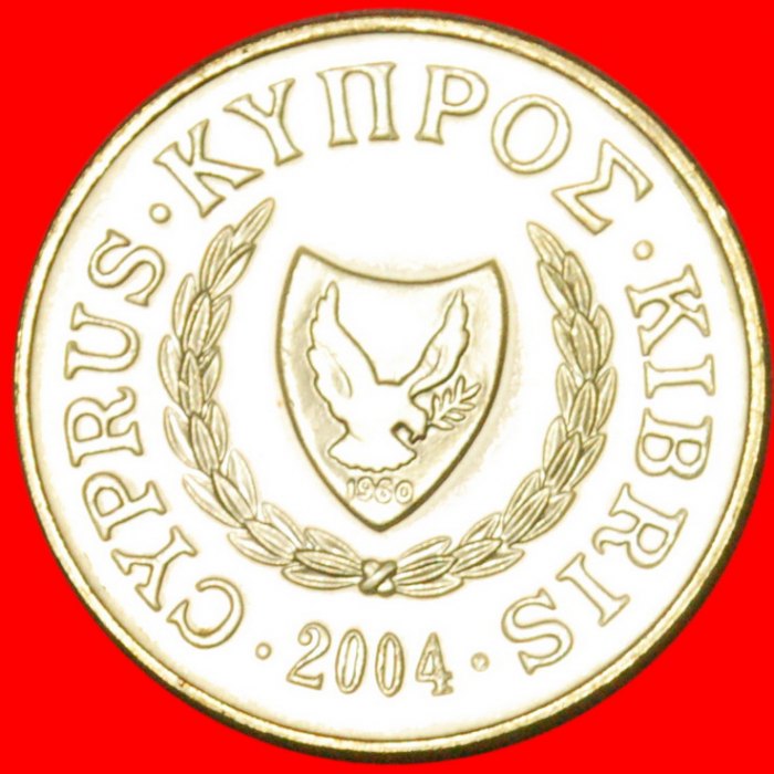  * GOATS: CYPRUS ★ 2 CENTS 2004 LAST YEAR! UNC! FROM ROLLS! LOW START ★ NO RESERVE!   