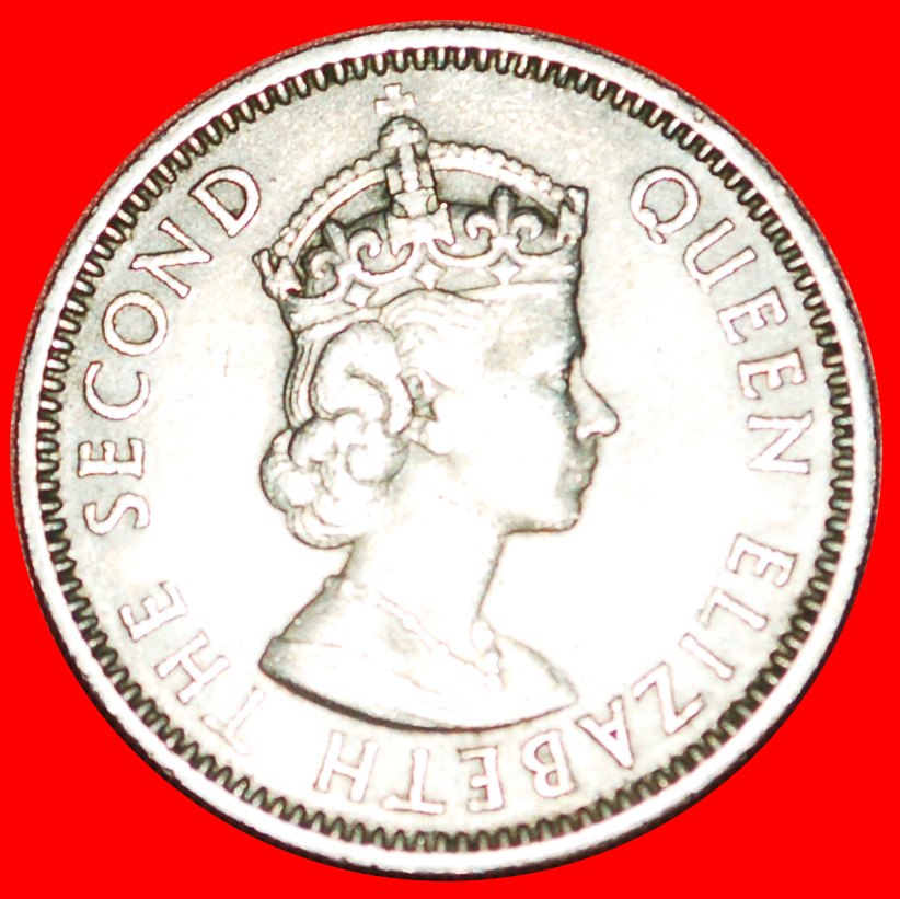  √ SCHIFF von Sir Francis Drake (1542-1596): OSTKARIBISCHE TERRITORIEN ★ 25 CENTS 1959!   