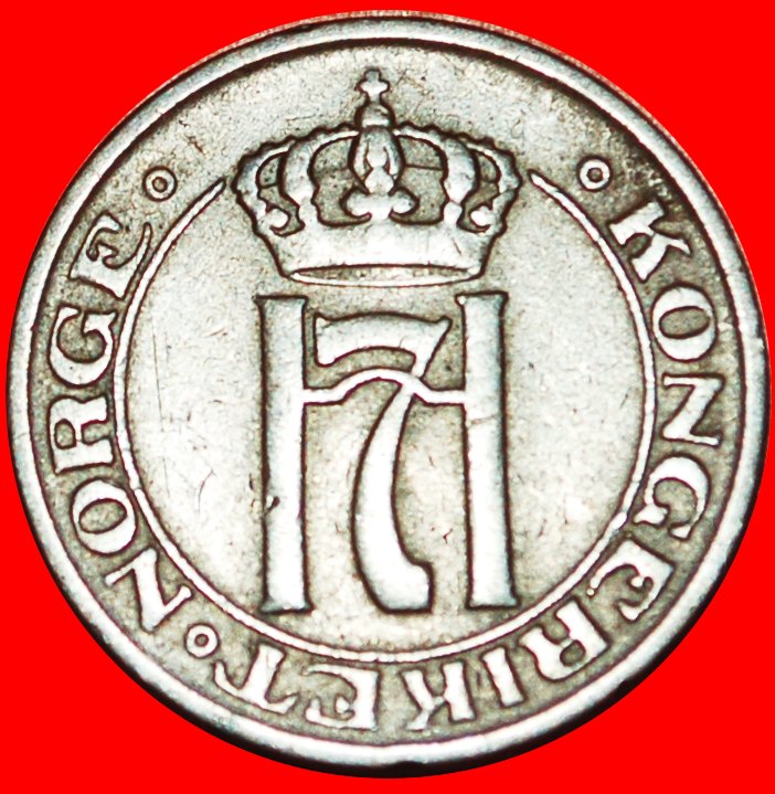  √ 3 ROSES: NORWAY ★ 2 ORE 1912 KEY DATE! Haakon VII (1905-1957) LOW START ★ NO RESERVE!   