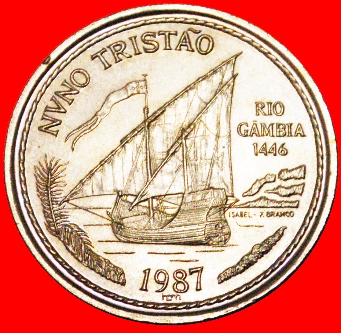  √ SHIP: PORTUGAL ★ 100 ESCUDOS 1446 1987 UNC MINT LUSTER!   