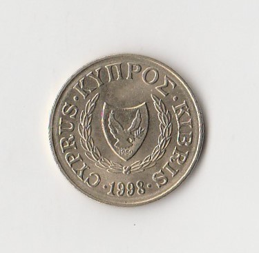  2 Sent Zypern 1998  (K800)   