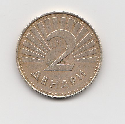 2 Denari Mazedonien 1993 (K802)