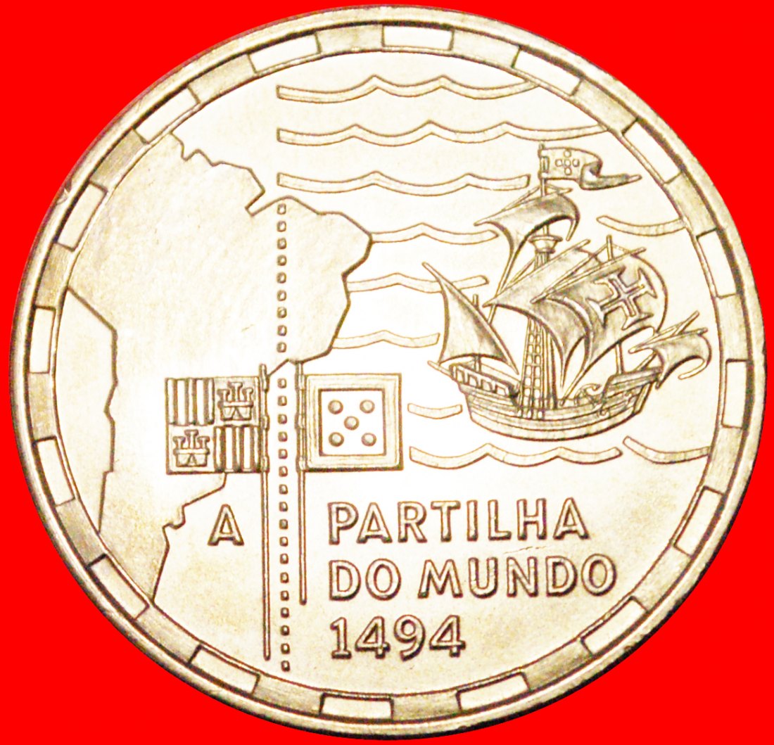  √ SHIP: PORTUGAL ★ 200 ESCUDOS 1494 1994 UNC MINT LUSTER!   