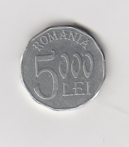 5000 Lei Rumänien 2001 (K818)