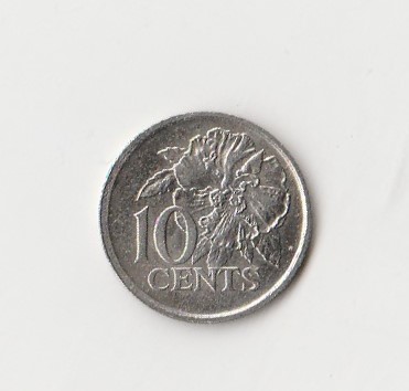 10 Cent Trinidad und Tobago 1980 (K822)   