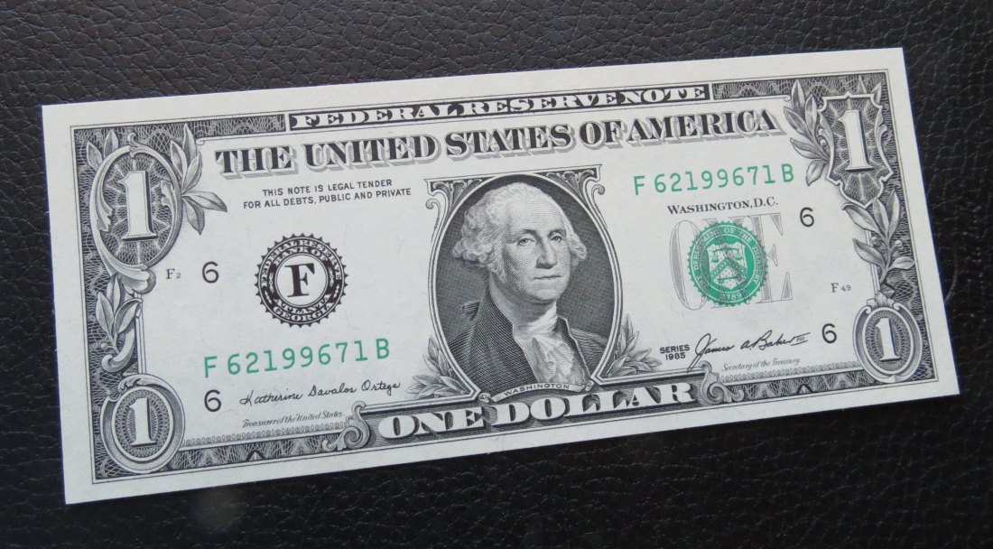 USA Vereinigte Staaten 1 dollar 1985 F unc