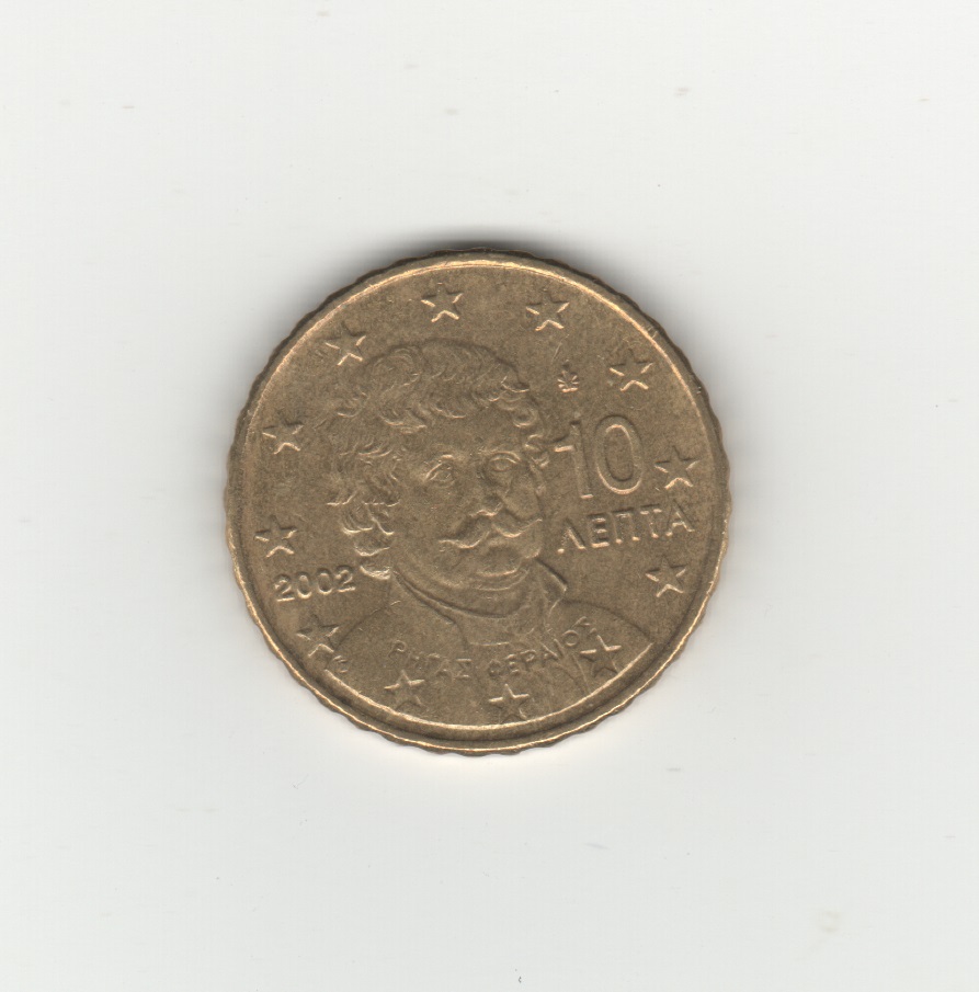  Griechenland 10 Cent 2002   