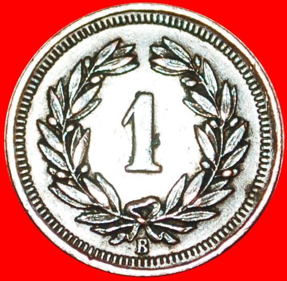  * HAT ON THE SHIELD (1850-1941): SWITZERLAND ★ 1 RAPPEN 1937B! LOW START ★ NO RESERVE!   