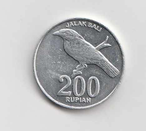  200 Rupiah Indonesien 2003 (K829)   