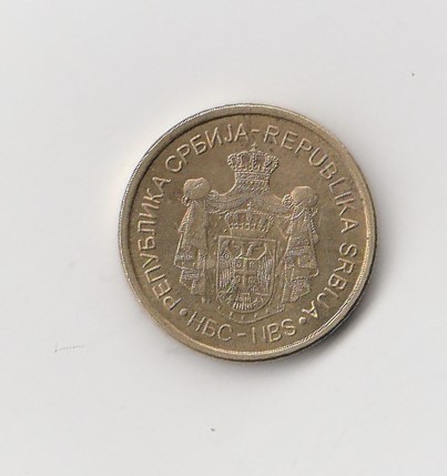 1 Dinar Republik Serbien 2014 (K830)