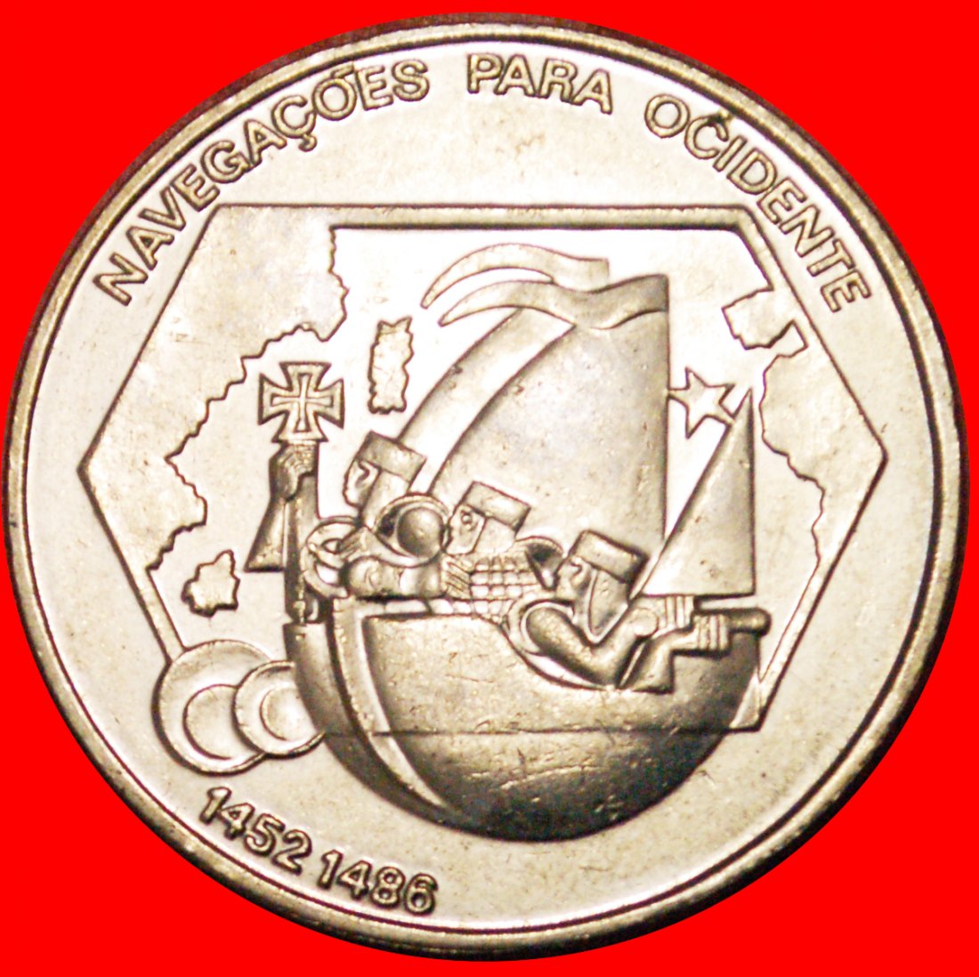 √ SHIP: PORTUGAL ★ 200 ESCUDOS 1452 1486 1991! LOW START ★ NO RESERVE!