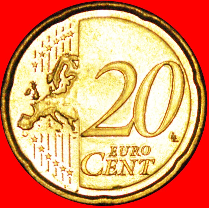  § SCHIFF: ZYPERN ★ 20 EURO CENT 2008 STEMPELGLANZ!   