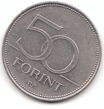 Ungarn (C139)b. 50 Forint 1996 siehe scan