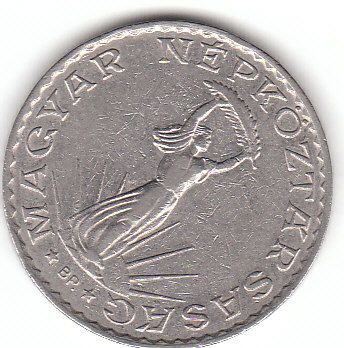 Ungarn (C144)b. 10 Forint 1972 siehe scan