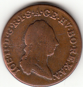 (021) Österreich 1780-1790, 1 Kreutzer 1790 S