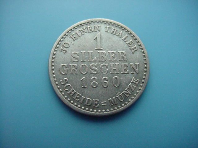 Kurfürstenthum Hessen 1 Silbergroschen 1860