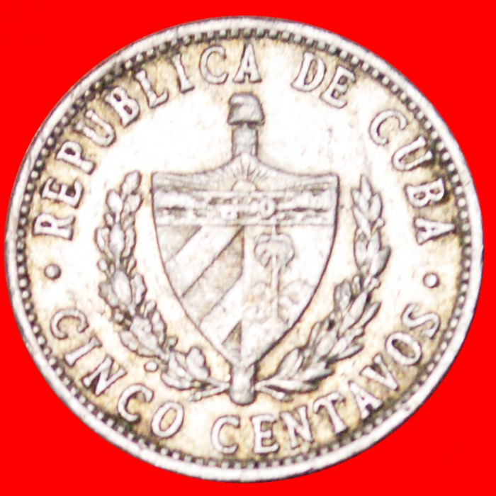  √ CZECHOSLOVAKIA: CUBA ★ 5 CENTAVOS 1963! LOW START ★ NO RESERVE!   